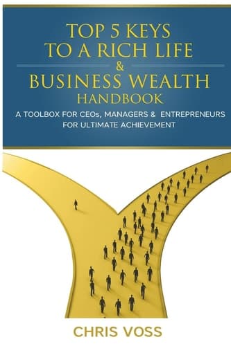 Cover of Top 5 Keys to a Rich Life & Business Wealth Handbook