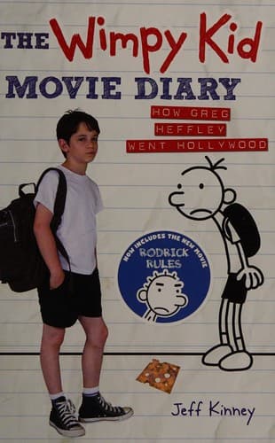 Cover of The wimpy kid movie diary