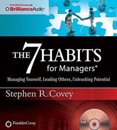 Cover of The 7 Habits for Managers