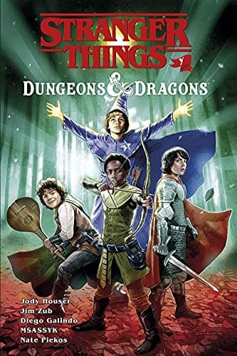 Cover of Stranger Things y Dungeons & Dragons
