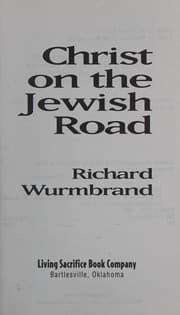 Cover of Christ on the Jewish road