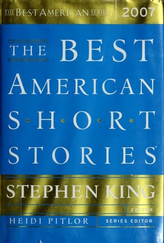 Cover of The best American short stories 2007