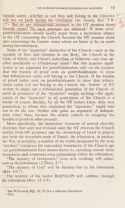 Cover of The Church and the tribulation