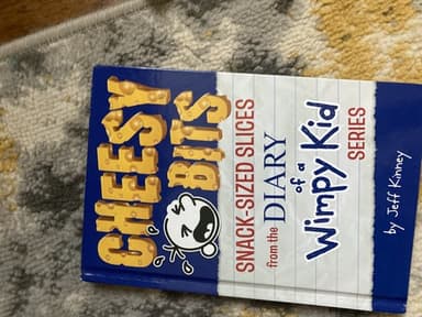 Cover of Cheesy Bits Snack-Sized Slices From The Diary Of A Wimpy Kid Series