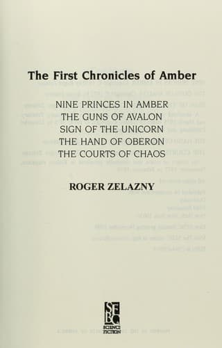 Cover of The First Chronicles of Amber