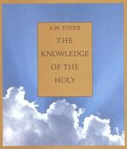 Cover of The knowledge of the holy