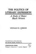 Cover of The politics of literary expression