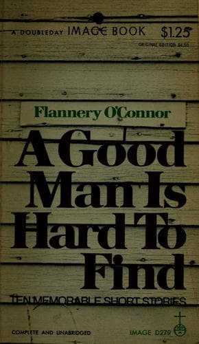 Cover of A good man is hard to find