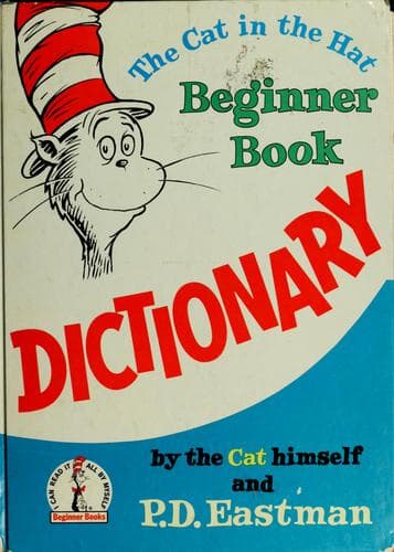 Cover of The Cat in the Hat Dictionary