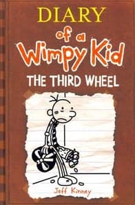Cover of Diary of a wimpy kid - the third wheel (book 7)