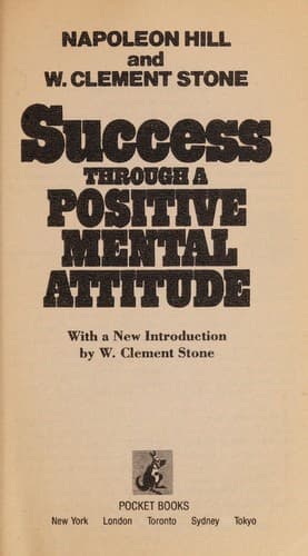 Cover of Success Through a Positive Mental Attitude
