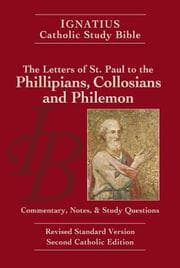 Cover of Philippians, Colossians and Philemon
