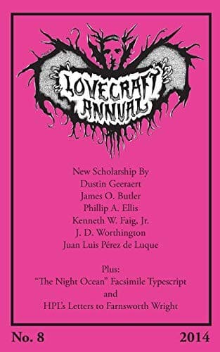 Cover of Lovecraft Annual No. 8 (2014)