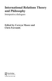 Cover of International relations theory and philosophy