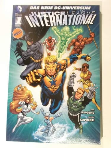 Cover of Justice League International