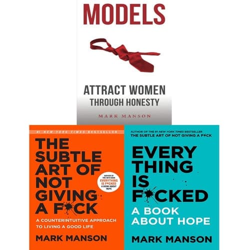 Cover of The subtle art of not giving a fck / Everything is fcked / Models