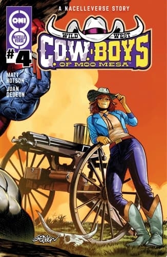 Cover of Wild West C. O. W. -Boys of Moo Mesa #4