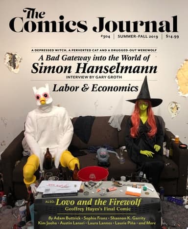 Cover of Comics Journal #304
