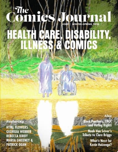 Cover of Comics Journal #305