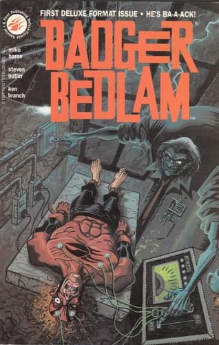 Cover of Badger bedlam (A First Publishing deluxe-format special)