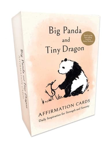 Cover of Big Panda and Tiny Dragon Affirmation Cards