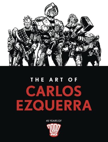 Cover of Art of Carlos Ezquerra