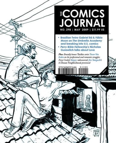 Cover of Comics Journal #298