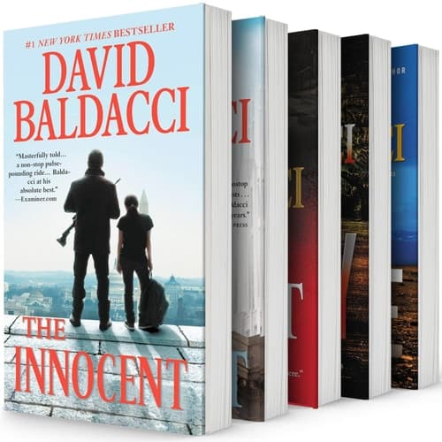 Cover of Will Robie Series, 5 Books Set, the Innocent, the Hit, the Target, the Guilty, End Game, by David Baldacci
